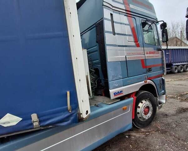 Синий Даф XF 95, объемом двигателя 12.58 л и пробегом 680 тыс. км за 14700 $, фото 9 на Automoto.ua