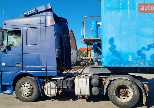 Синий Даф XF 95, объемом двигателя 12.58 л и пробегом 631 тыс. км за 6300 $, фото 5 на Automoto.ua