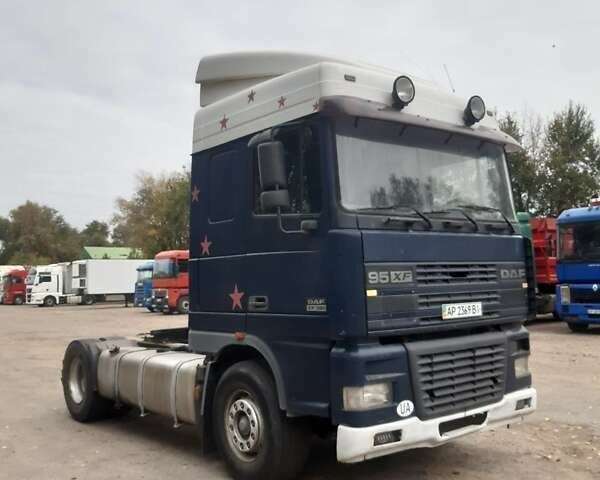 Синий Даф XF 95, объемом двигателя 12 л и пробегом 1 тыс. км за 5000 $, фото 10 на Automoto.ua