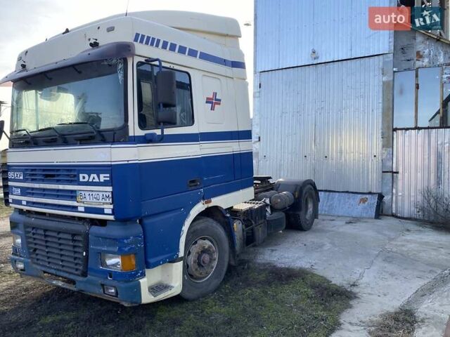 Синій Даф XF 95, об'ємом двигуна 12.58 л та пробігом 200 тис. км за 3999 $, фото 2 на Automoto.ua