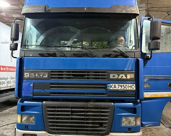 Синий Даф XF 95, объемом двигателя 12.58 л и пробегом 1 тыс. км за 5500 $, фото 6 на Automoto.ua