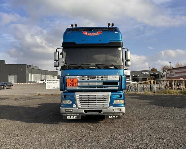 Синий Даф XF 95, объемом двигателя 0 л и пробегом 998 тыс. км за 8500 $, фото 1 на Automoto.ua