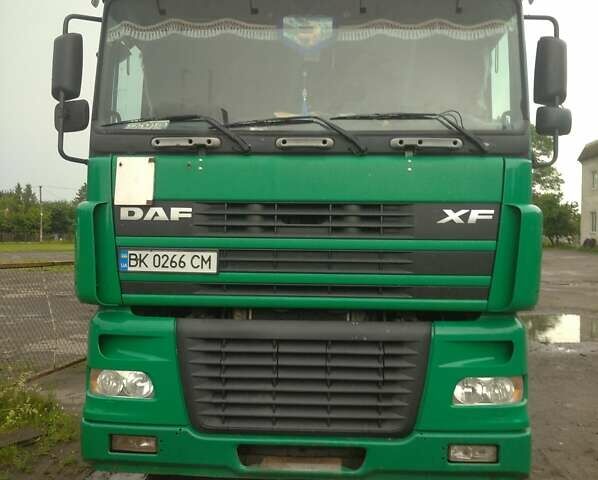 Зеленый Даф XF 95, объемом двигателя 12.58 л и пробегом 1000 тыс. км за 22000 $, фото 5 на Automoto.ua