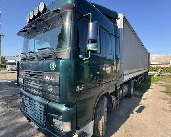 Зеленый Даф XF 95, объемом двигателя 12.58 л и пробегом 200 тыс. км за 18500 $, фото 5 на Automoto.ua