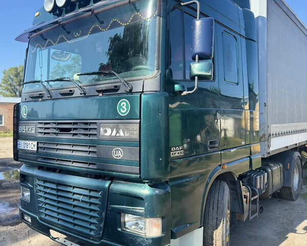 Зеленый Даф XF 95, объемом двигателя 12.58 л и пробегом 200 тыс. км за 18500 $, фото 4 на Automoto.ua