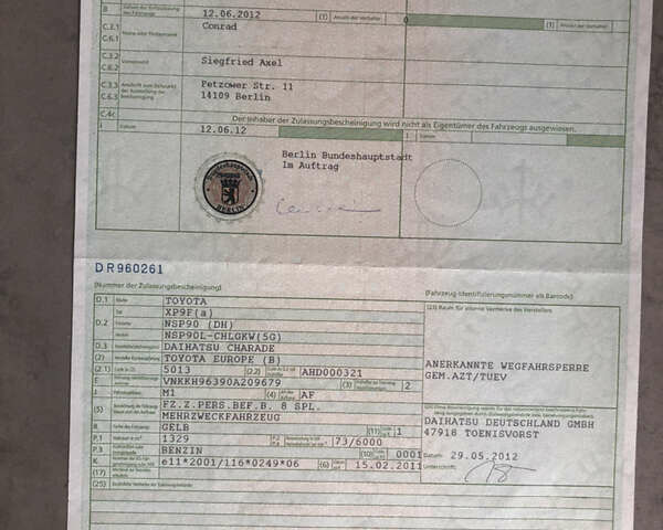 Серый Дайхатсу Шарада, объемом двигателя 1.33 л и пробегом 115 тыс. км за 5800 $, фото 31 на Automoto.ua