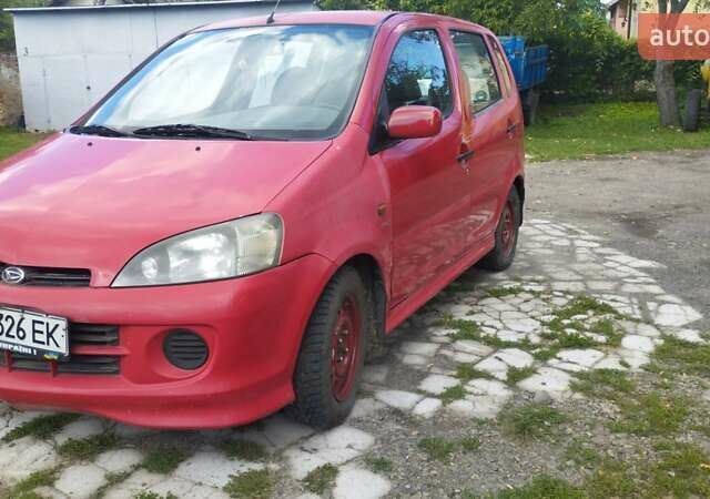 Червоний Дайхатсу YRV, об'ємом двигуна 1.3 л та пробігом 176 тис. км за 2700 $, фото 9 на Automoto.ua