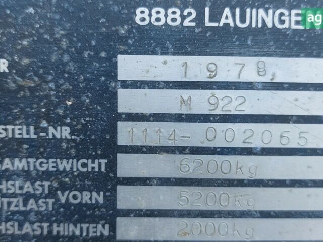Дойц-Фахр M 900, об'ємом двигуна 0 л та пробігом 0 тис. км за 10000 $, фото 8 на Automoto.ua