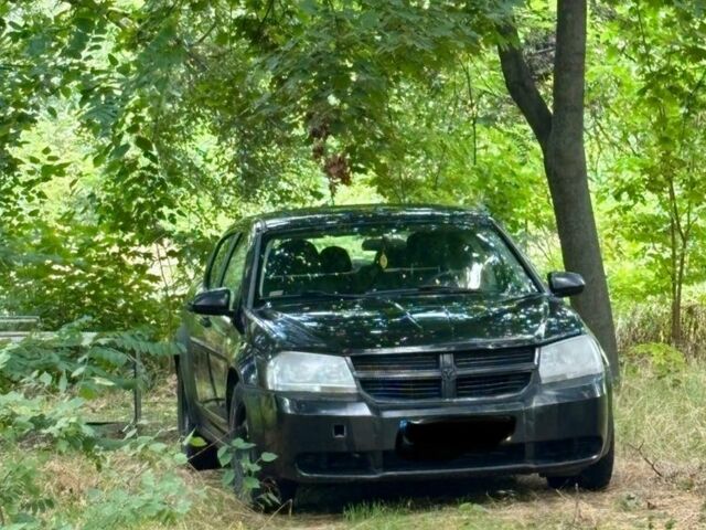 Черный Додж Авенджер, объемом двигателя 2 л и пробегом 200 тыс. км за 2350 $, фото 1 на Automoto.ua
