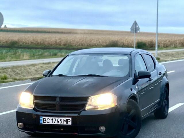 Черный Додж Авенджер, объемом двигателя 2 л и пробегом 250 тыс. км за 4399 $, фото 3 на Automoto.ua