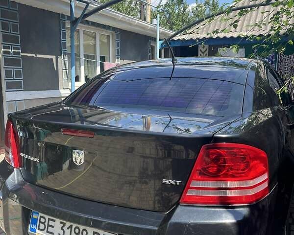 Черный Додж Авенджер, объемом двигателя 2.36 л и пробегом 94 тыс. км за 7000 $, фото 2 на Automoto.ua