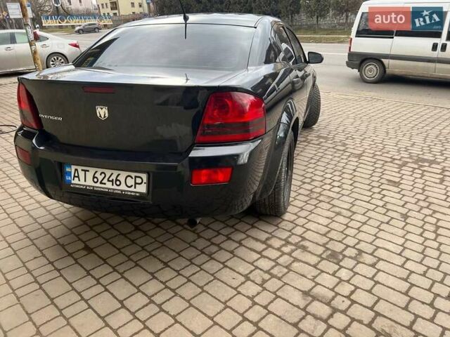 Черный Додж Авенджер, объемом двигателя 2 л и пробегом 279 тыс. км за 4500 $, фото 2 на Automoto.ua