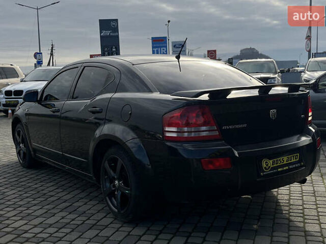 Черный Додж Авенджер, объемом двигателя 2.36 л и пробегом 266 тыс. км за 5300 $, фото 4 на Automoto.ua