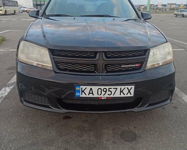 Черный Додж Авенджер, объемом двигателя 2.4 л и пробегом 220 тыс. км за 5700 $, фото 1 на Automoto.ua