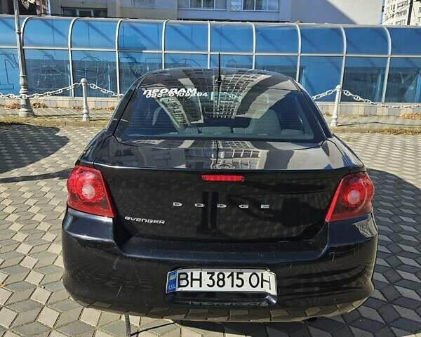 Черный Додж Авенджер, объемом двигателя 2.4 л и пробегом 200 тыс. км за 6800 $, фото 5 на Automoto.ua