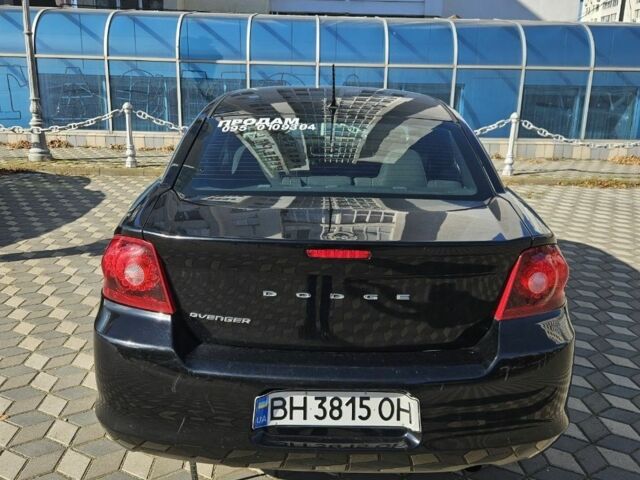 Черный Додж Авенджер, объемом двигателя 2.4 л и пробегом 200 тыс. км за 6800 $, фото 9 на Automoto.ua