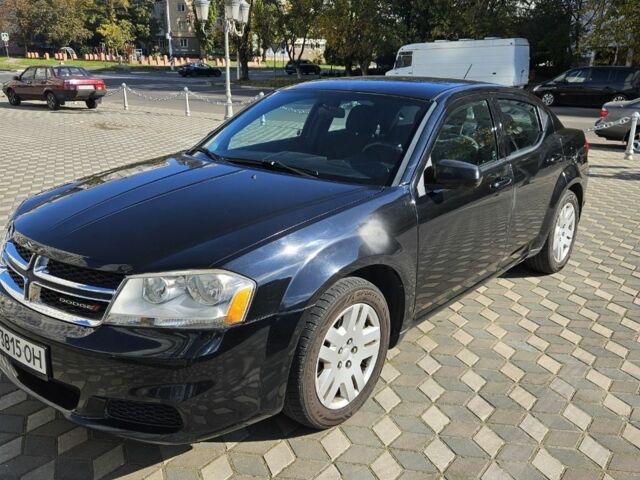 Черный Додж Авенджер, объемом двигателя 2.4 л и пробегом 200 тыс. км за 6800 $, фото 1 на Automoto.ua