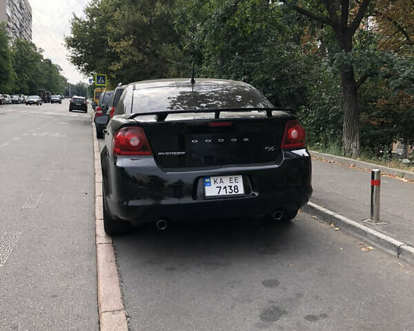 Черный Додж Авенджер, объемом двигателя 3.61 л и пробегом 170 тыс. км за 9000 $, фото 4 на Automoto.ua