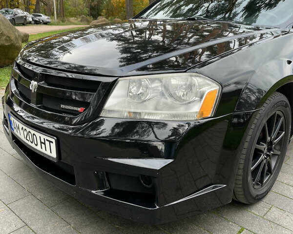 Черный Додж Авенджер, объемом двигателя 2.4 л и пробегом 254 тыс. км за 6500 $, фото 4 на Automoto.ua