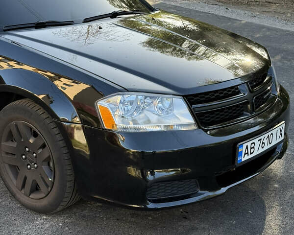 Черный Додж Авенджер, объемом двигателя 2.4 л и пробегом 152 тыс. км за 7900 $, фото 1 на Automoto.ua