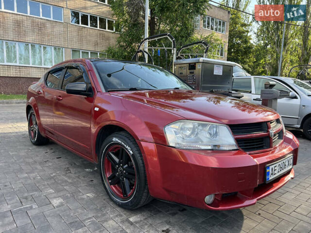Красный Додж Авенджер, объемом двигателя 2 л и пробегом 290 тыс. км за 5000 $, фото 4 на Automoto.ua