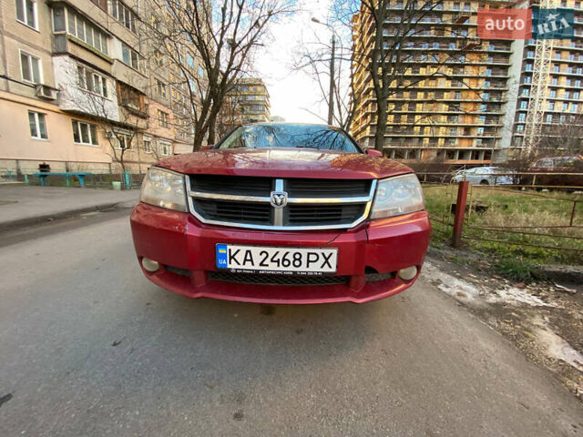 Красный Додж Авенджер, объемом двигателя 2.4 л и пробегом 304 тыс. км за 3950 $, фото 1 на Automoto.ua