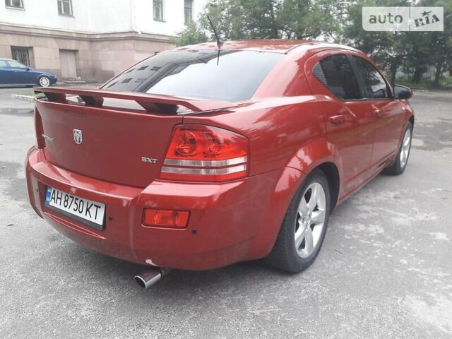 Красный Додж Авенджер, объемом двигателя 2.4 л и пробегом 140 тыс. км за 8500 $, фото 20 на Automoto.ua