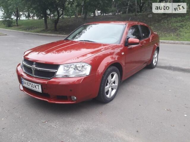 Красный Додж Авенджер, объемом двигателя 2.4 л и пробегом 140 тыс. км за 8500 $, фото 19 на Automoto.ua