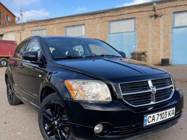 Черный Додж Калибер, объемом двигателя 2 л и пробегом 194 тыс. км за 6000 $, фото 1 на Automoto.ua