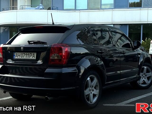 Черный Додж Калибер, объемом двигателя 2 л и пробегом 222 тыс. км за 6000 $, фото 2 на Automoto.ua