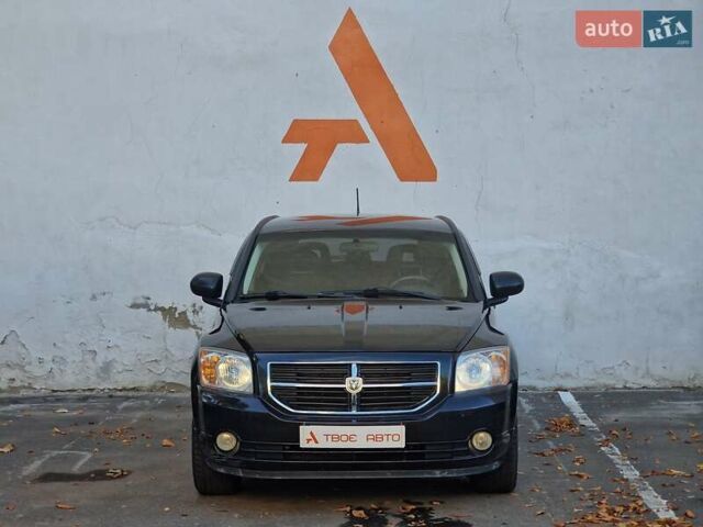 Черный Додж Калибер, объемом двигателя 2 л и пробегом 224 тыс. км за 5990 $, фото 1 на Automoto.ua
