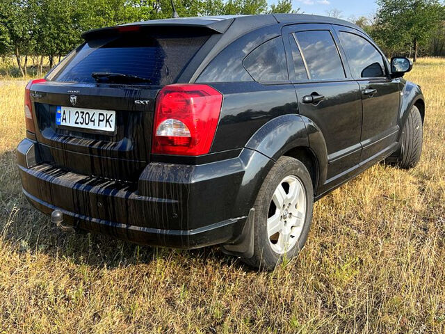 Черный Додж Калибер, объемом двигателя 2 л и пробегом 340 тыс. км за 6000 $, фото 1 на Automoto.ua