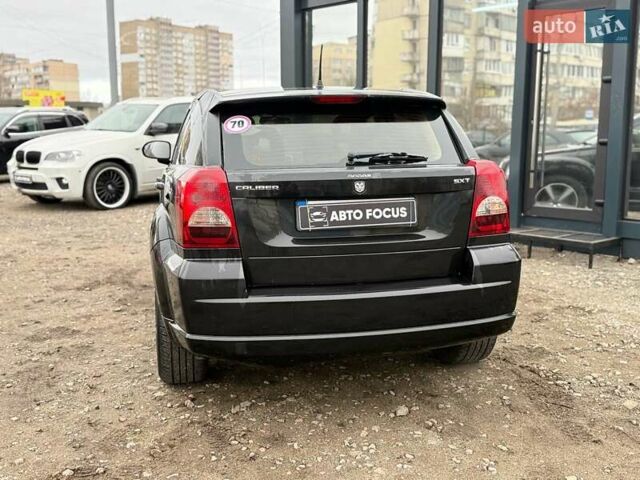Черный Додж Калибер, объемом двигателя 2 л и пробегом 267 тыс. км за 6490 $, фото 7 на Automoto.ua