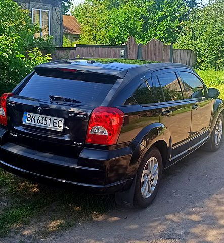Черный Додж Калибер, объемом двигателя 2 л и пробегом 205 тыс. км за 5900 $, фото 1 на Automoto.ua