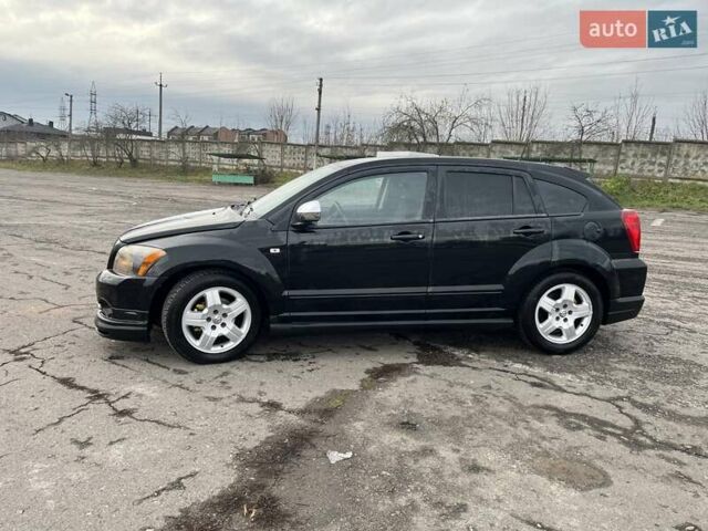 Черный Додж Калибер, объемом двигателя 2 л и пробегом 160 тыс. км за 7300 $, фото 1 на Automoto.ua