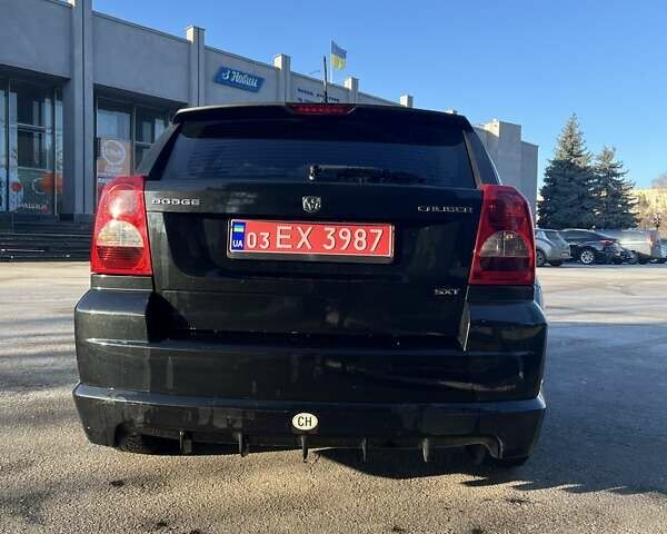 Чорний Додж Caliber, об'ємом двигуна 2 л та пробігом 160 тис. км за 8500 $, фото 18 на Automoto.ua