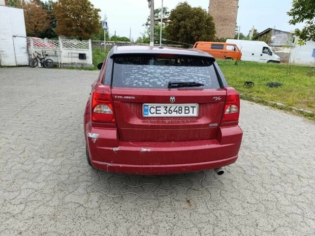 Червоний Додж Caliber, об'ємом двигуна 2.4 л та пробігом 120 тис. км за 3300 $, фото 1 на Automoto.ua