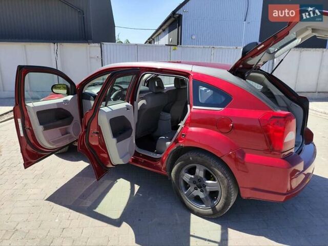 Красный Додж Калибер, объемом двигателя 1.8 л и пробегом 155 тыс. км за 6300 $, фото 11 на Automoto.ua