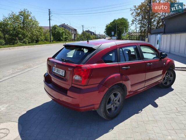 Красный Додж Калибер, объемом двигателя 1.8 л и пробегом 155 тыс. км за 6300 $, фото 4 на Automoto.ua