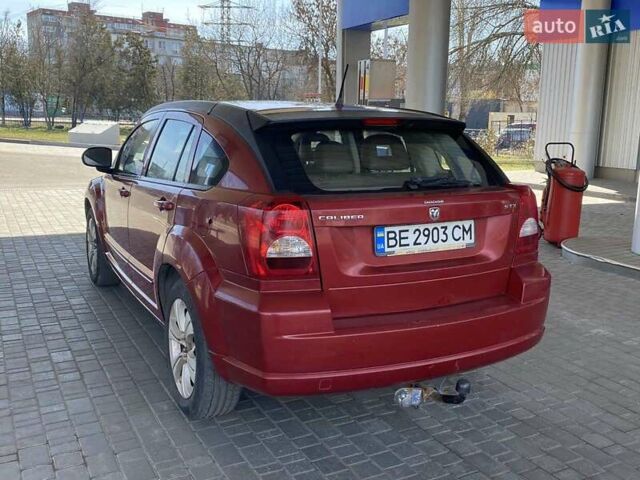 Красный Додж Калибер, объемом двигателя 2 л и пробегом 206 тыс. км за 6900 $, фото 9 на Automoto.ua