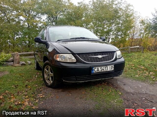 Черный Додж Караван, объемом двигателя 2.5 л и пробегом 316 тыс. км за 5000 $, фото 2 на Automoto.ua