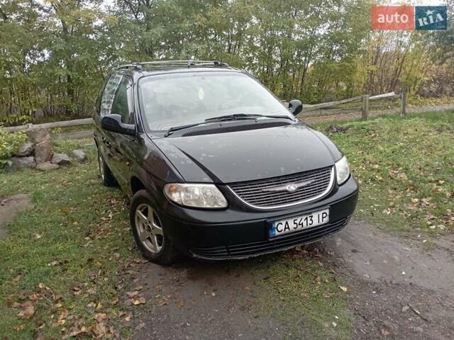 Черный Додж Караван, объемом двигателя 2.5 л и пробегом 360 тыс. км за 4700 $, фото 2 на Automoto.ua