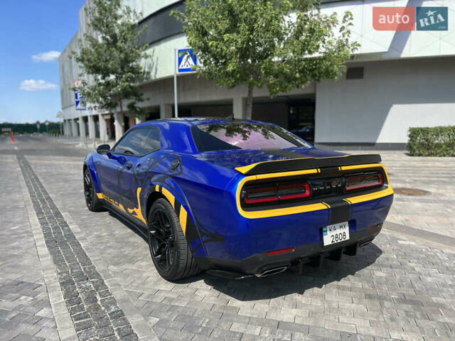 Синий Додж Челенджер, объемом двигателя 6.42 л и пробегом 17 тыс. км за 59500 $, фото 11 на Automoto.ua