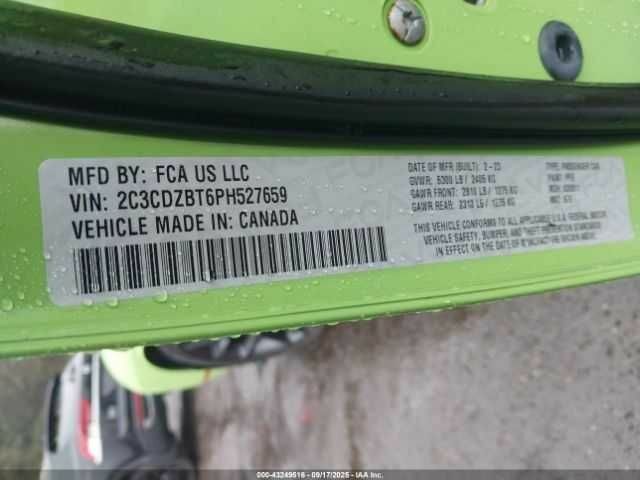 Зелений Додж Challenger, об'ємом двигуна 3.6 л та пробігом 33 тис. км за 9000 $, фото 8 на Automoto.ua