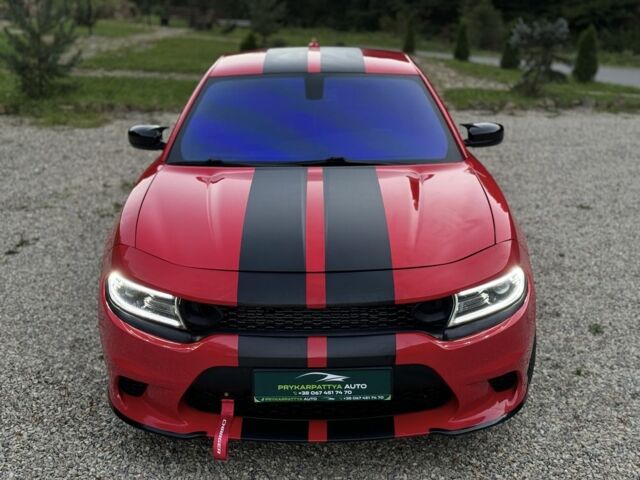 Красный Додж Чарджер, объемом двигателя 3.6 л и пробегом 144 тыс. км за 18500 $, фото 2 на Automoto.ua