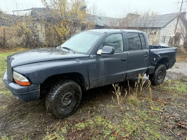 Синий Додж Дакота, объемом двигателя 4.7 л и пробегом 240 тыс. км за 2650 $, фото 2 на Automoto.ua
