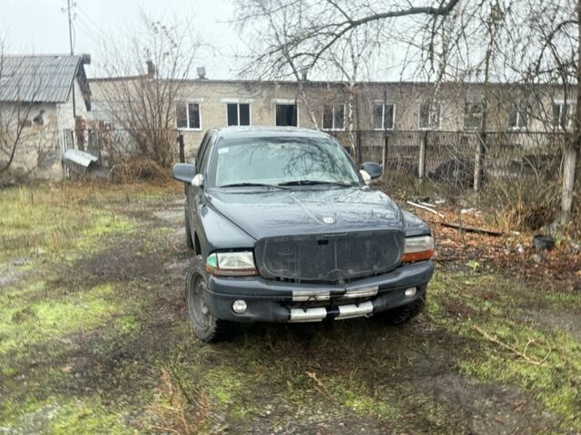 Синий Додж Дакота, объемом двигателя 4.7 л и пробегом 240 тыс. км за 2650 $, фото 3 на Automoto.ua