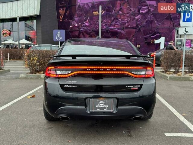 Черный Додж Дарт, объемом двигателя 1.37 л и пробегом 172 тыс. км за 7990 $, фото 5 на Automoto.ua