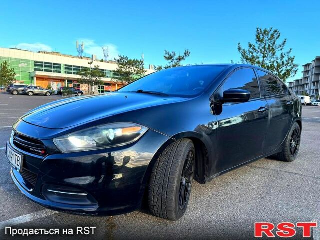 Черный Додж Дарт, объемом двигателя 2.4 л и пробегом 177 тыс. км за 7000 $, фото 1 на Automoto.ua