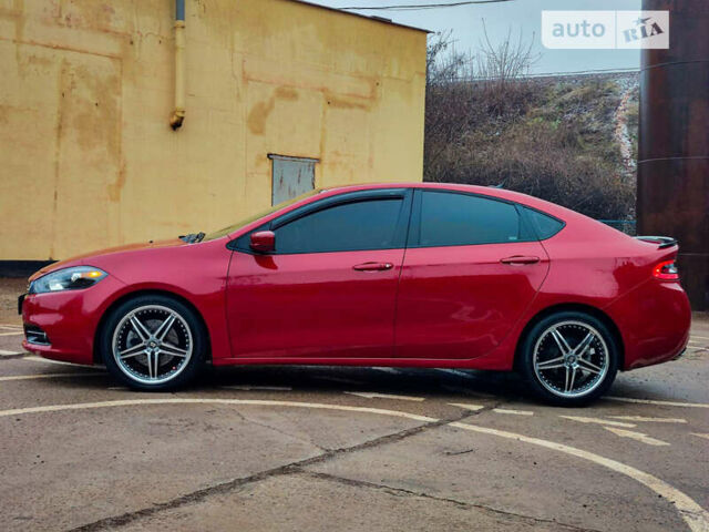 Додж Дарт 2014 в Кривом Роге на Automoto.ua Красный Додж Дарт, объемом двигателя 2.36 л и пробегом 130 тыс. км за 9500 $, фото 5 на Automoto.ua